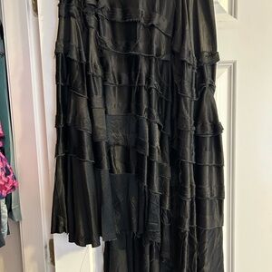 Comme des Garcons Black Asymmetrical Skirt
